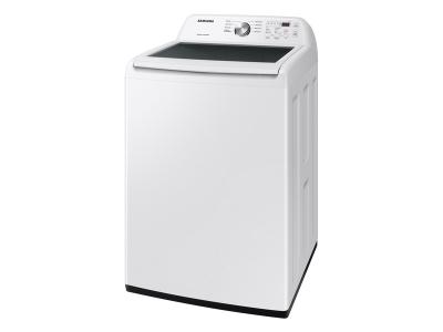 27" Samsung 5.0 Cu. Ft. Top Load Washer With ActiveWave Agitator In White - WA44A3205AW