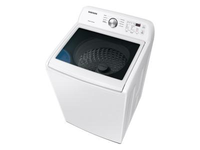 27" Samsung 5.0 Cu. Ft. Top Load Washer With ActiveWave Agitator In White - WA44A3205AW