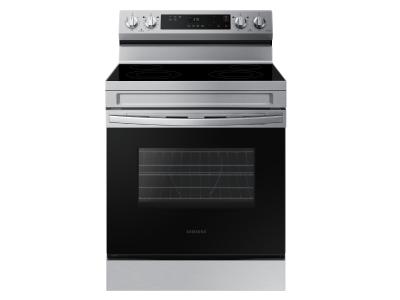 30" Samsung 6.3 Cu. Ft. Freestanding Electric Range With Wi-Fi - NE63A6111SS