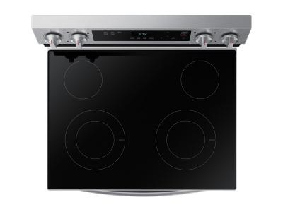 30" Samsung 6.3 Cu. Ft. Freestanding Electric Range With Wi-Fi - NE63A6111SS