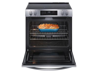 30" Frigidaire 5.3 Cu. Ft. Front Control Electric Range in Stainless Steel - FCFE306CAS