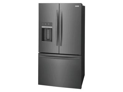 36" Frigidaire 27.8 Cu. Ft. French Door Refrigerator In Black Stainless Steel - FRFS2823AD