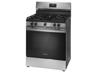 30" Frigidaire 5.1 Cu. Ft. Rear Control Gas Range - FCRG3052BS