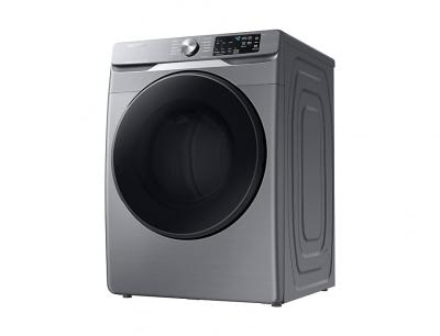 27" Samsung 7.5 Cu. Ft. Electric Dryer With Steam Sanitize In Platinum - DVE45T6100P