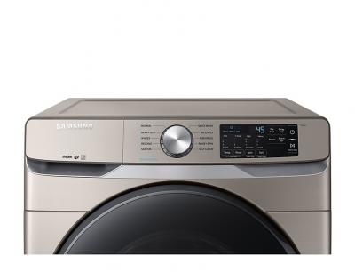 27" Samsung 5.2 Cu. Ft. Front Load Washer With Steam - WF45R6100AC