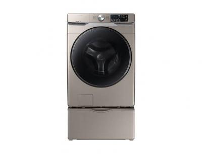 27" Samsung 5.2 Cu. Ft. Front Load Washer With Steam - WF45R6100AC