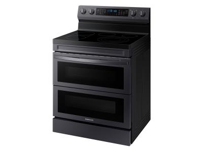 30" Samsung 6.3 cu.ft. Electric Range with Air Fry and Flex Duo - NE63A6751SG