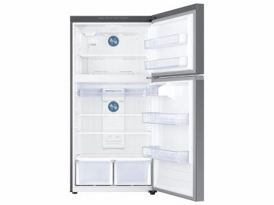 33" Samsung 21 cu. ft. Top Freezer Refrigerator with FlexZone - RT21M6213SR/AA